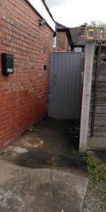 The gate opening